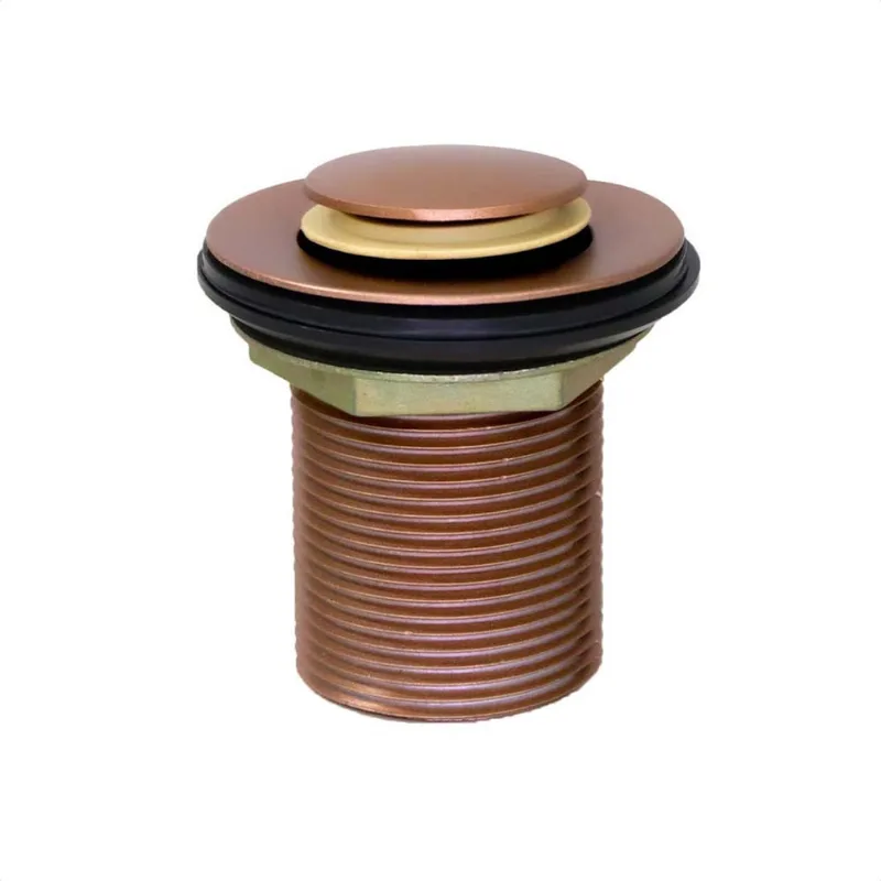 Válvula Click Pop up Tanque 1.1/4 Tampa Interna Red Gold