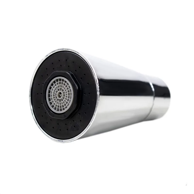 Bico Arejador Duplo Jato Cone Cromado para Torneira Gourmet