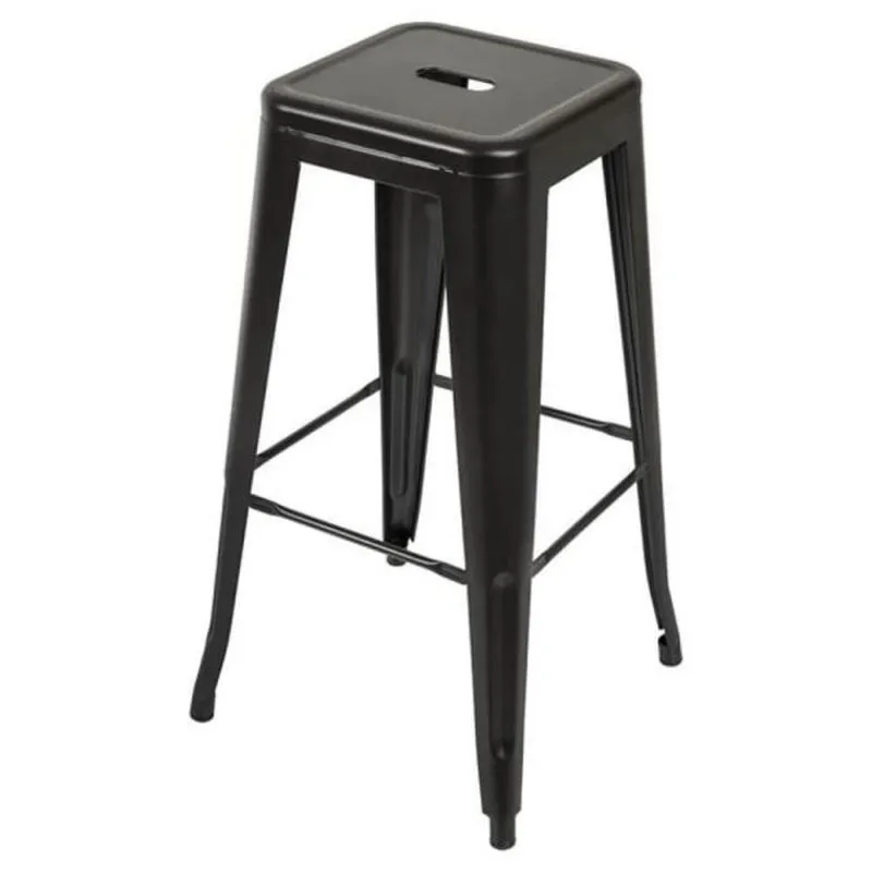Banqueta Prizi Tolix 76cm Preta