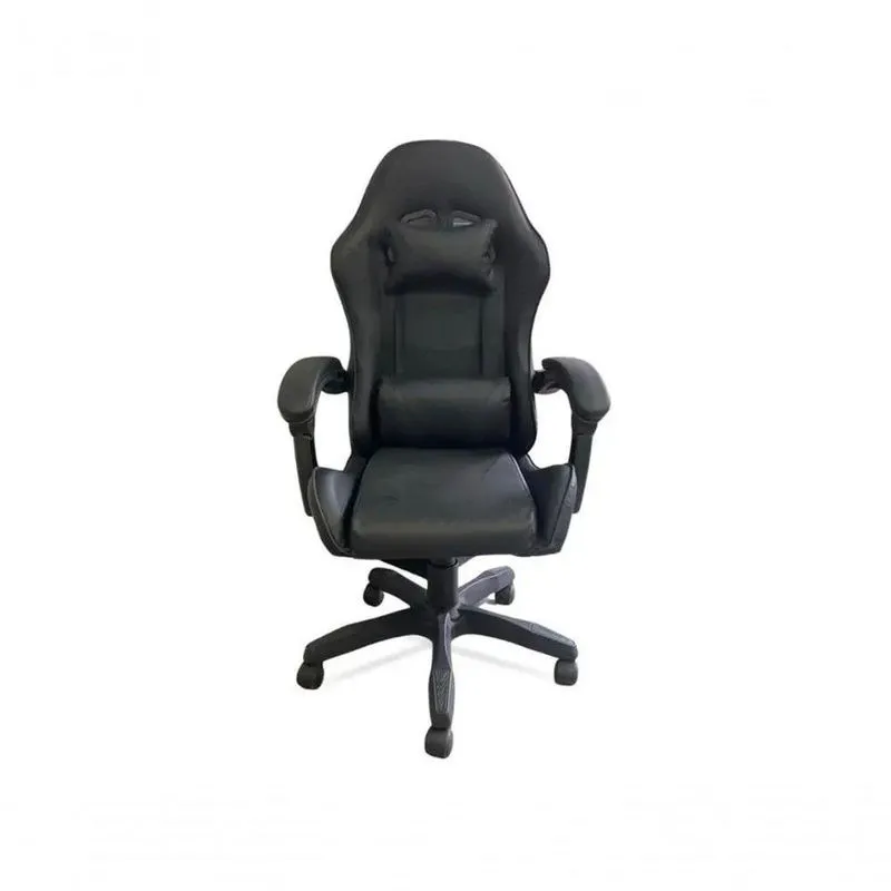 Cadeira Gamer Canvas Beta Prizi Ergonomica Com Encosto Alto Preto