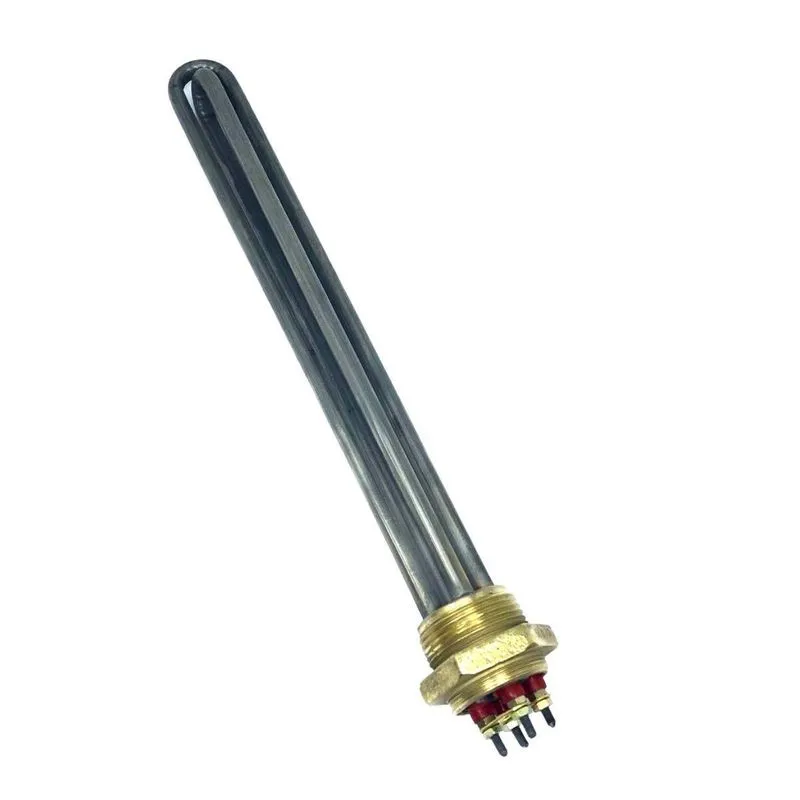 Resistência Inox Com Flange 1.1/4 De 5000w 220v Para Boiler