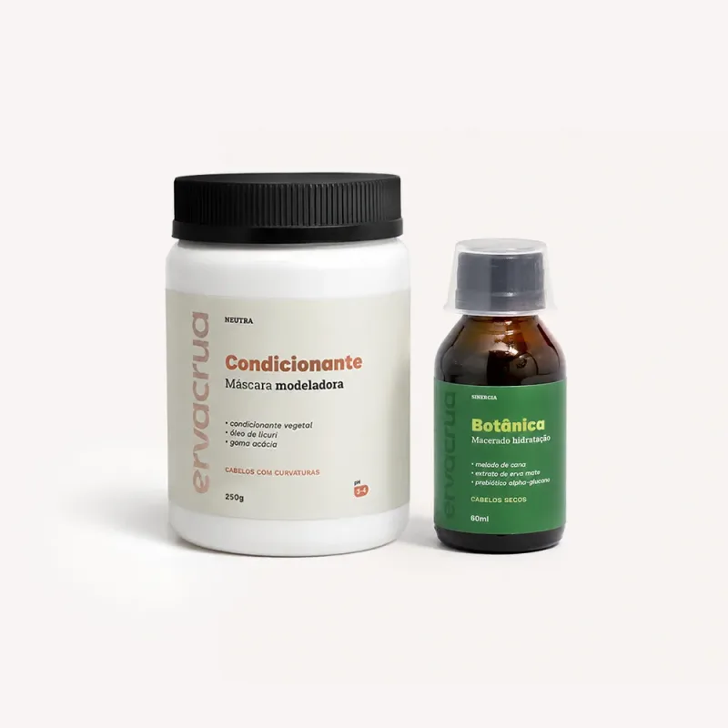 Kit Máscara Modeladora + Macerado Botanica
