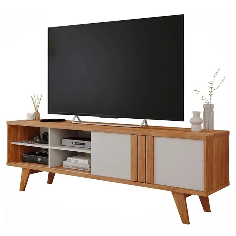 Bancada Paraty 57x180x38,5 Cinamomo Off White - Permobili