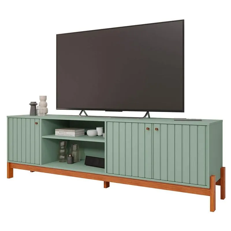 Bancada Permóbili Holanda 100% Mdf - Salvia/cinamomo