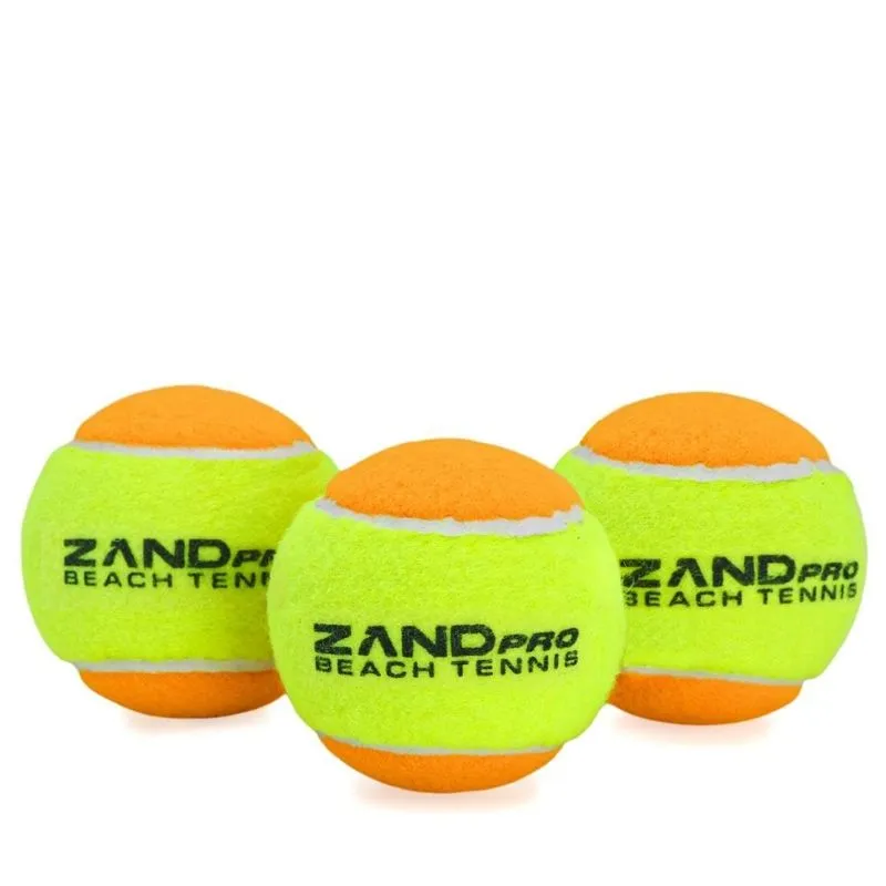 Bola De Beach Tennis Zand Pro - Pack Com 3 Bolas