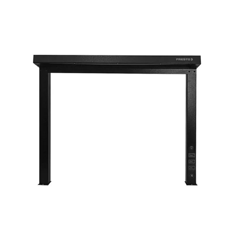 Conjunto De Ilumincação E Tomadas Bancada Profissional Dark Presto