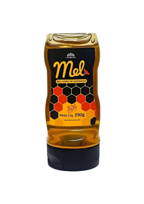 CASA BUENO MEL FLORES DE LARANJEIRA 290g - Mel flores de laranjeira. Origem: Brasil