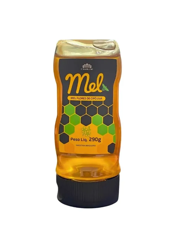 CASA BUENO MEL FLORES DE CIPO-UVA 290g - Mel flores de cipó. Origem: Brasil