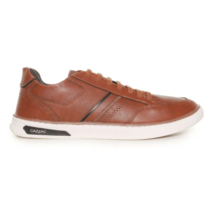 Sapatênis Cazzac Casual Masculino Marrom 39