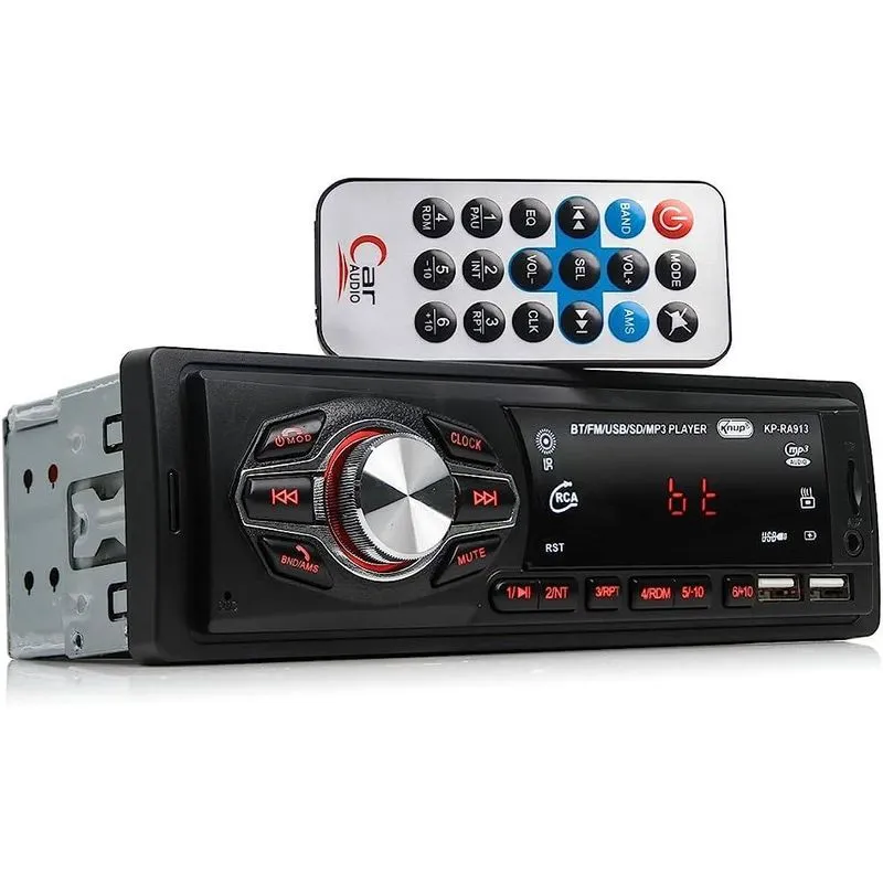 Rádio Automotivo Bluetooth USB/SD RA913 - 60W x 4, MP3, FM