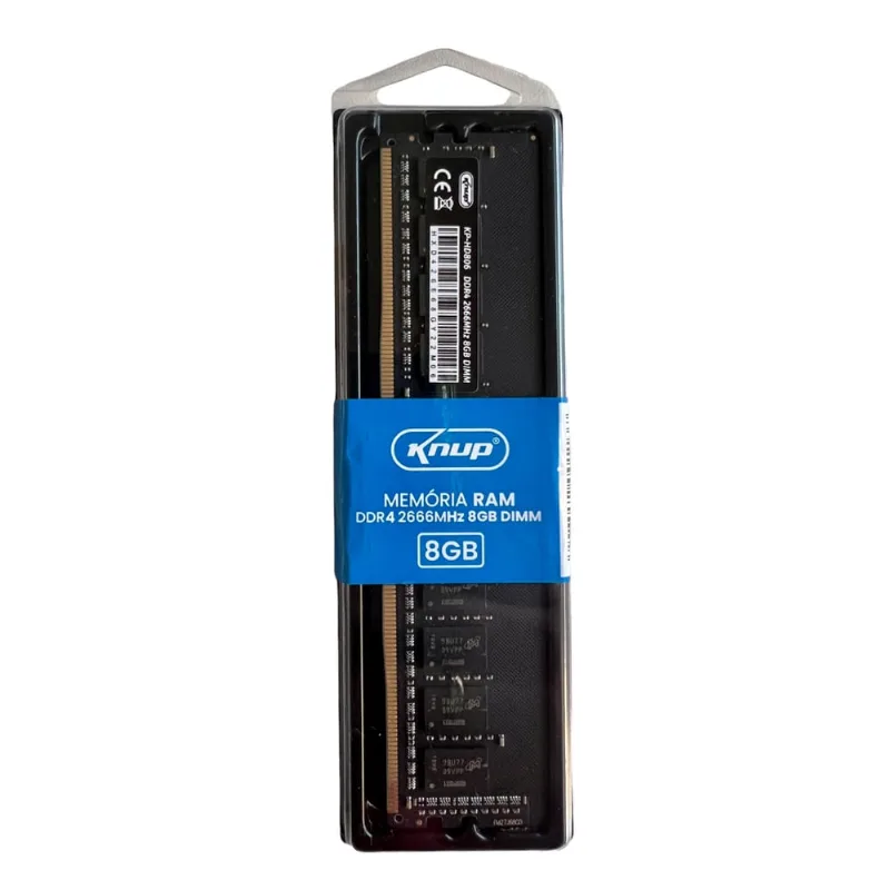 Memória Ram Gamer Ddr4 8gb Desktop 2666 Mhz Dimm Color Preto