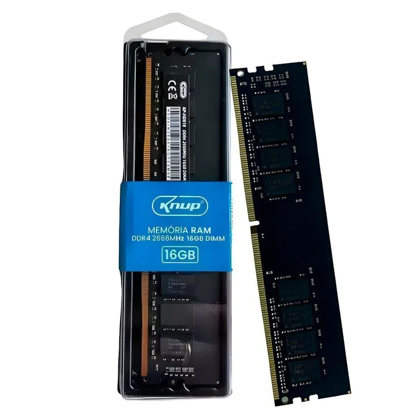 Memória Ram Desktop Gamer Ddr4 16gb 2666mhz Dimm Knup