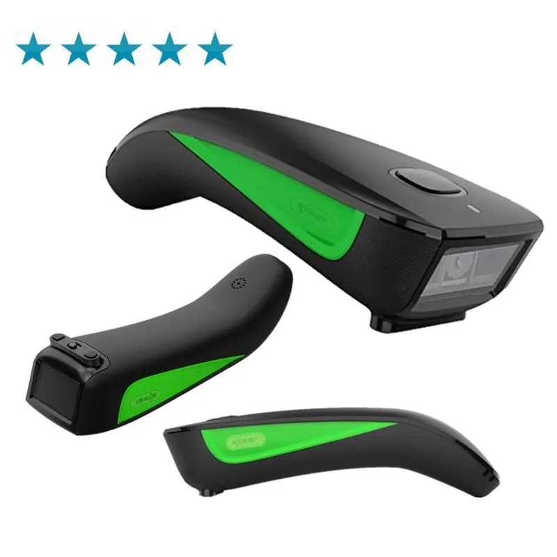 Leitor De Código De Barras Bluetooth 1d Knup Sem Fio