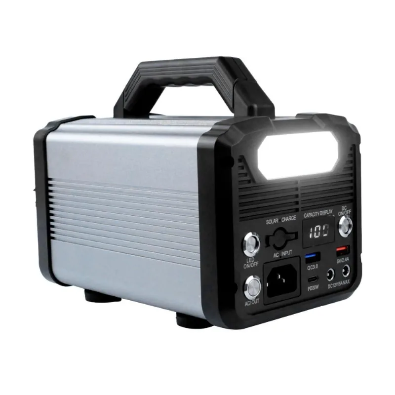 Gerador de Energia Veicular 220V 200W Bateria Lítio Portátil