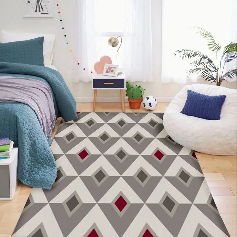 Tapete Infantil Sala Quarto Estampado Antiderrapante 100 X 140 Cm