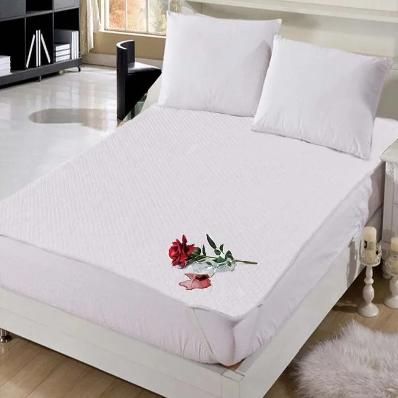 Capa De Colchão Impermeável Matelado Solteiro Branco