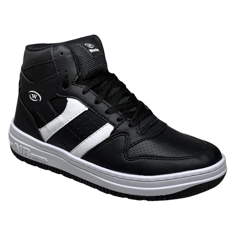 Tênis Cano Alto Wonder Furinhos Masculino