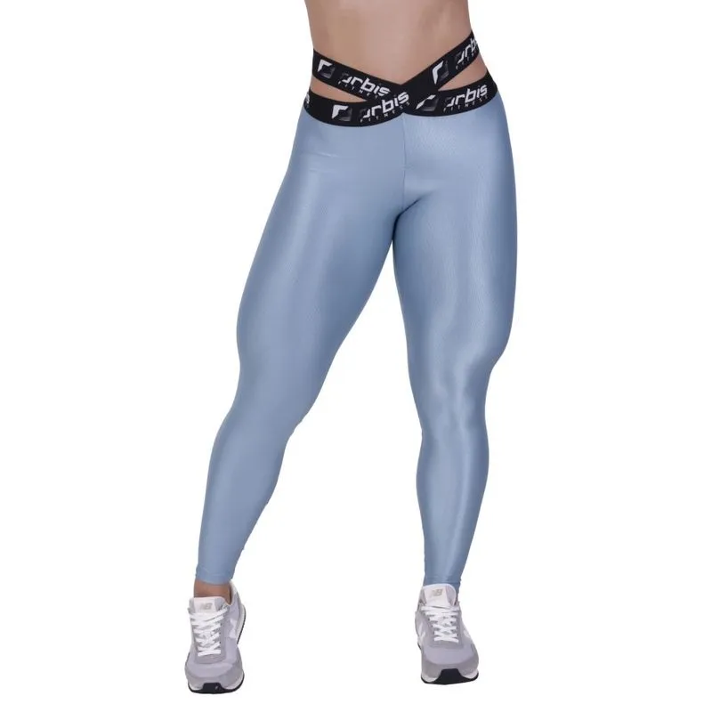 Calça legging fusô alta poliamida elástico personalizado orbis