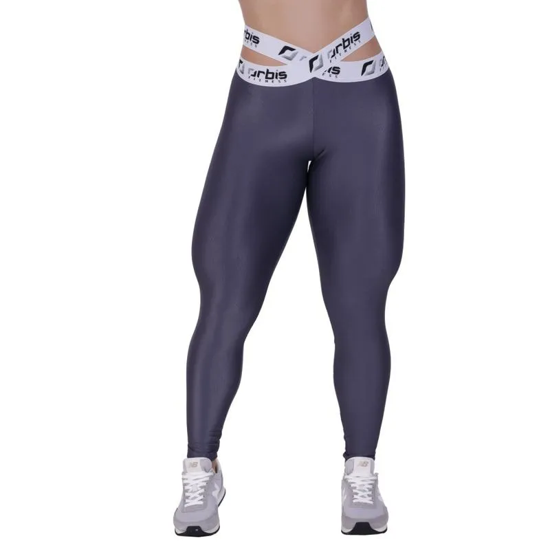 Calça legging fusô alta poliamida elástico personalizado orbis