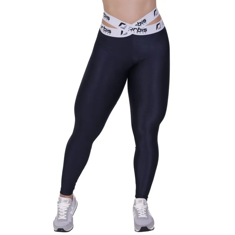 Calça legging fusô alta poliamida elástico personalizado orbis