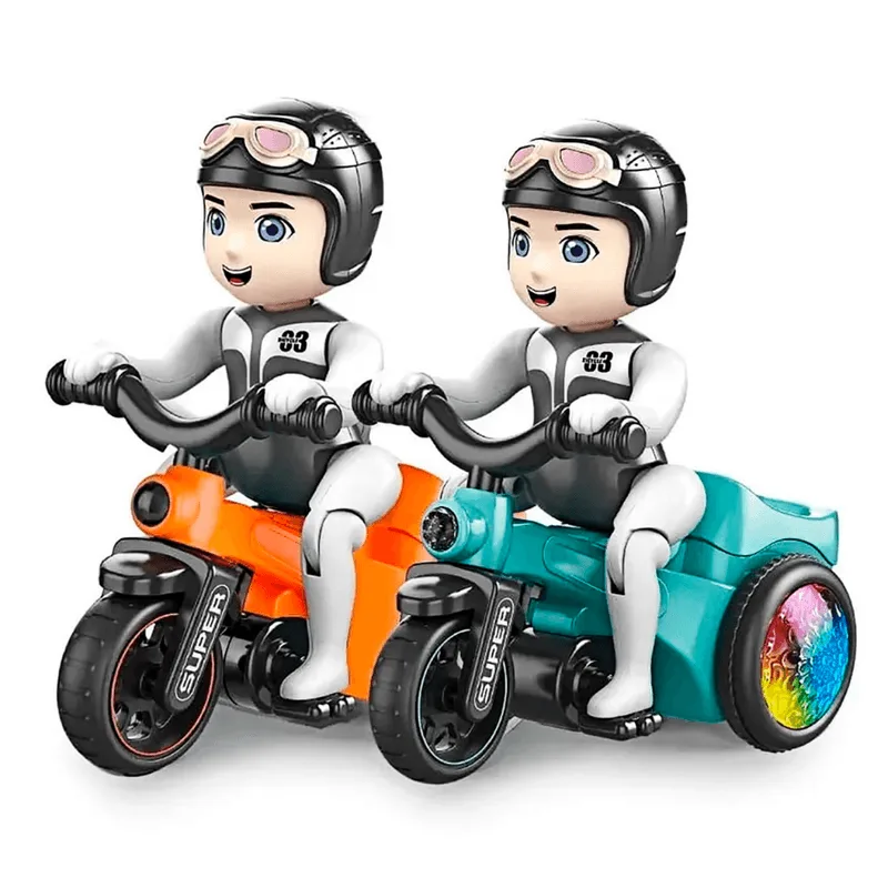 Brinquedo Moto Elétrica Triciclo Infantil Motoboy De Brinquedo Acende Luz