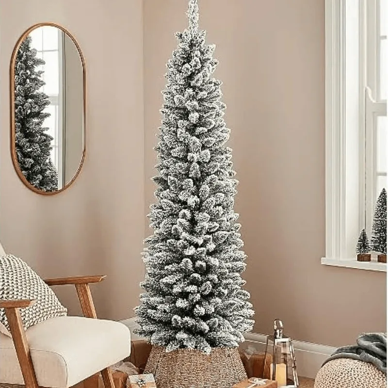 Arvore Slim Nevada 200 Galhos 150cm 48cm Diametro