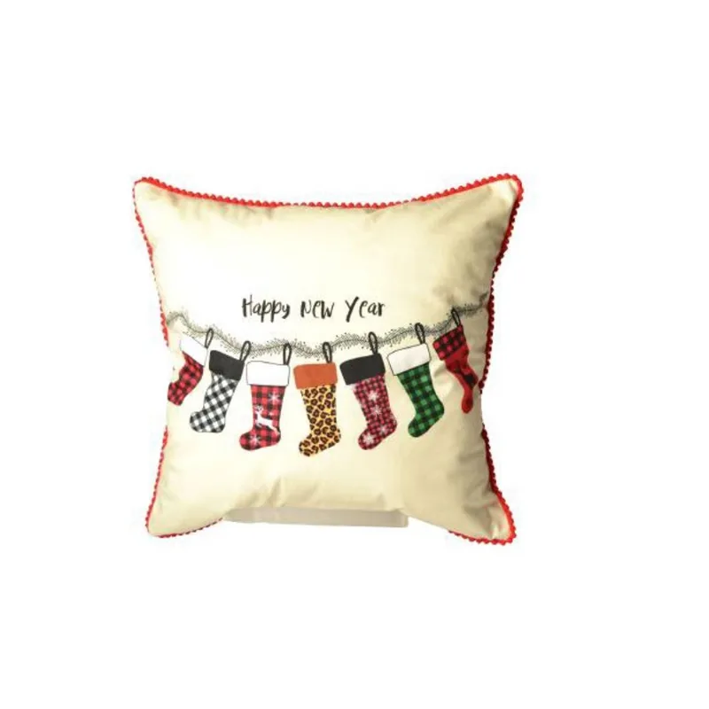 Capa de Almofada Happy New Year 45x45cm