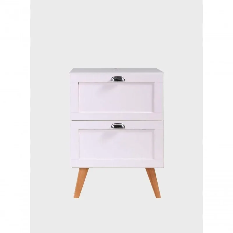 Gabinete Milano com Tampo Suspenso 3 Gavetas MDF 60CM Branco On Móveis