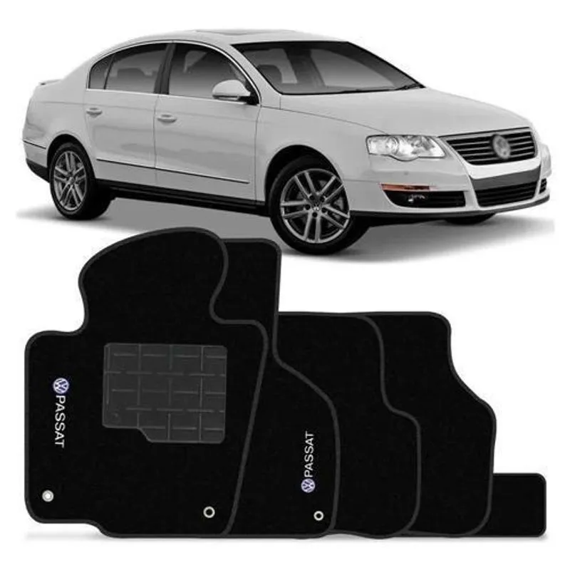 Tapete Automotivo Passat Cc 2013 Base Pinado