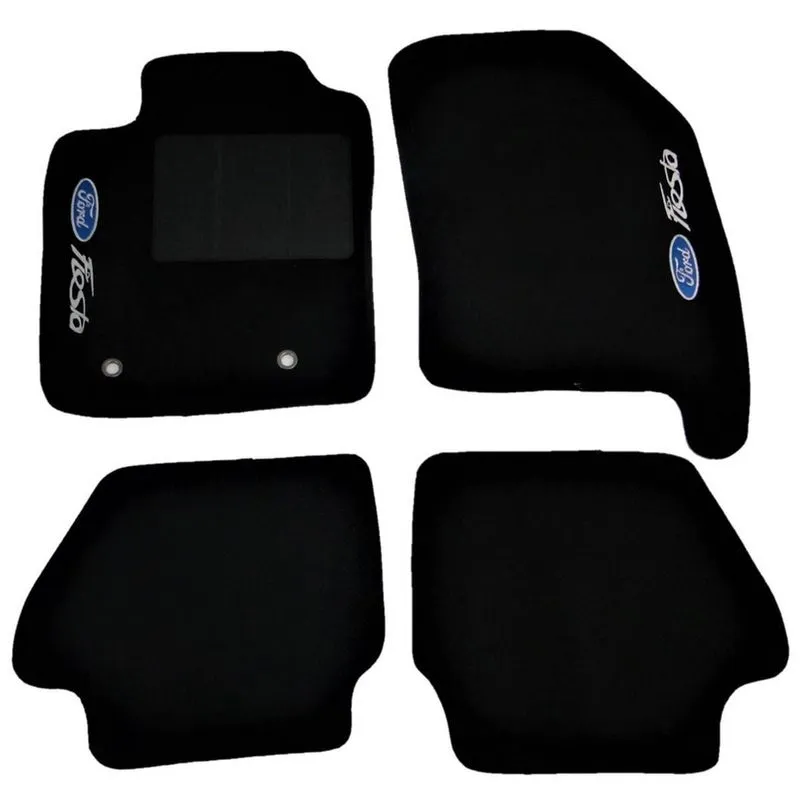 Tapete Automotivo Ford Fiesta Sedan Carpete Luxo