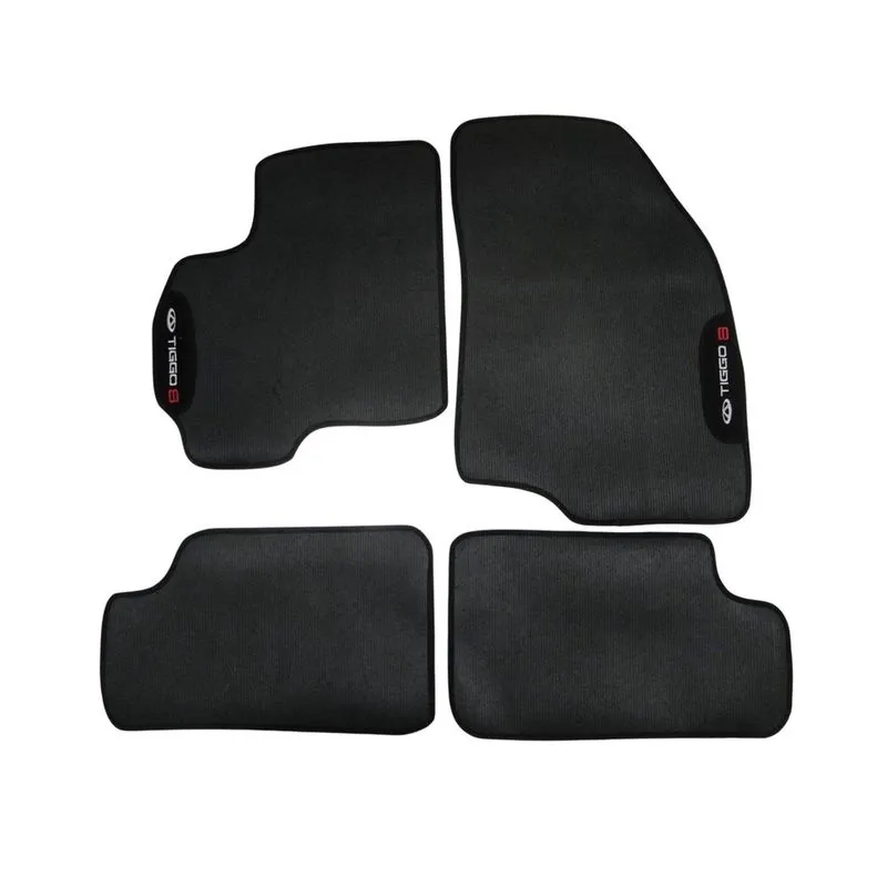 Jogo Tapete Tiggo 8 Pvc Borracha - Scar Acessorios