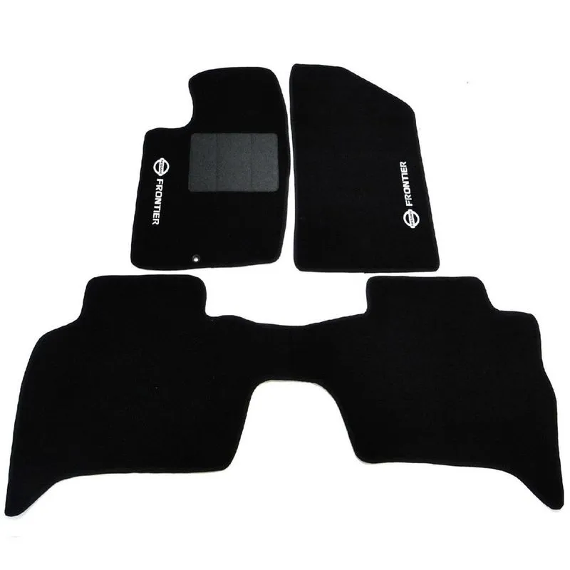 Tapete Automotivo Nissan Frontier Carpete Base Pinada