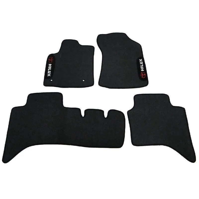 Tapete Automotivo Hilux Borracha Pvc