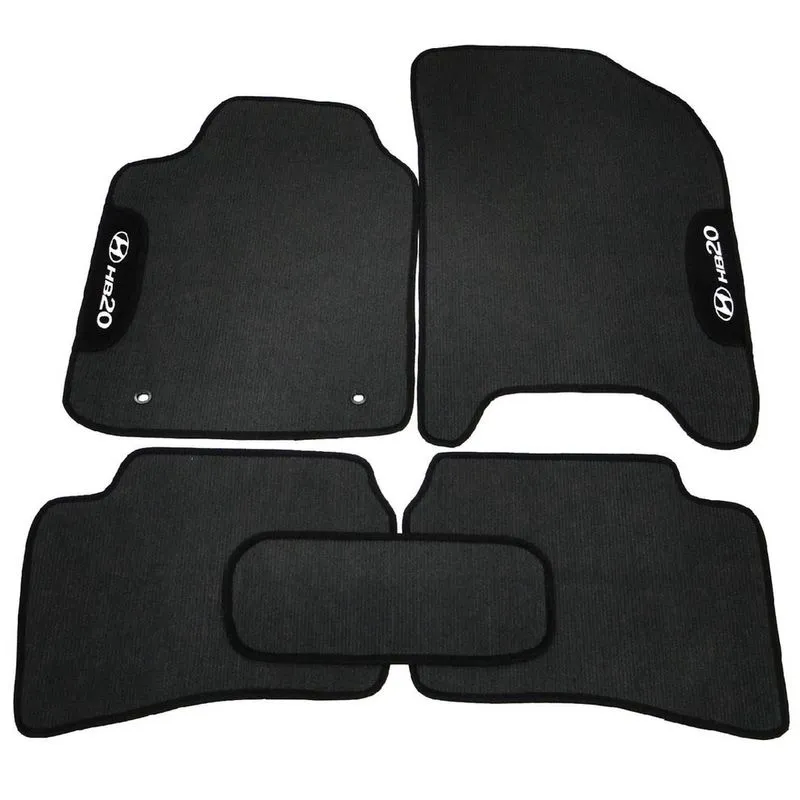 Tapete Automotivo Hyundai Hb20 Pvc Borracha