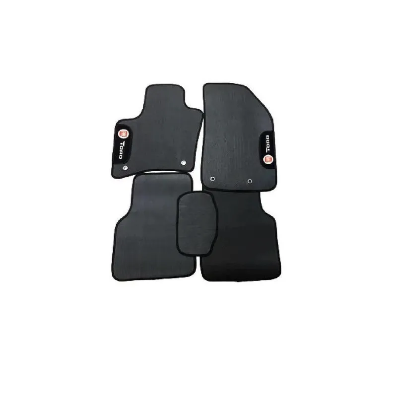 Tapete Borracha Pvc Fiat Toro