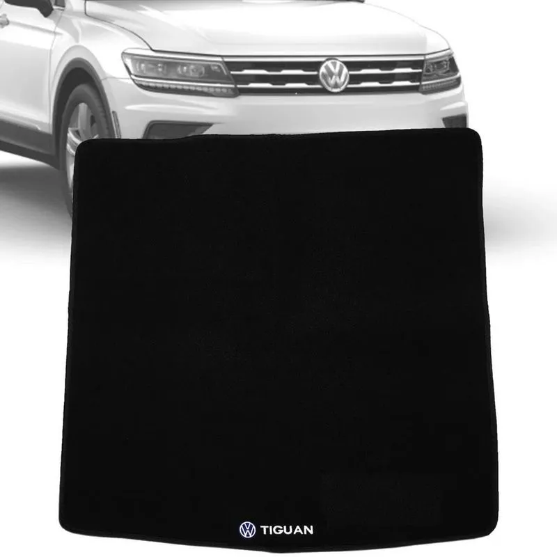 Tapete De Porta Malas Tiguan 11-12 Carpete Elithe 5Mm Preto