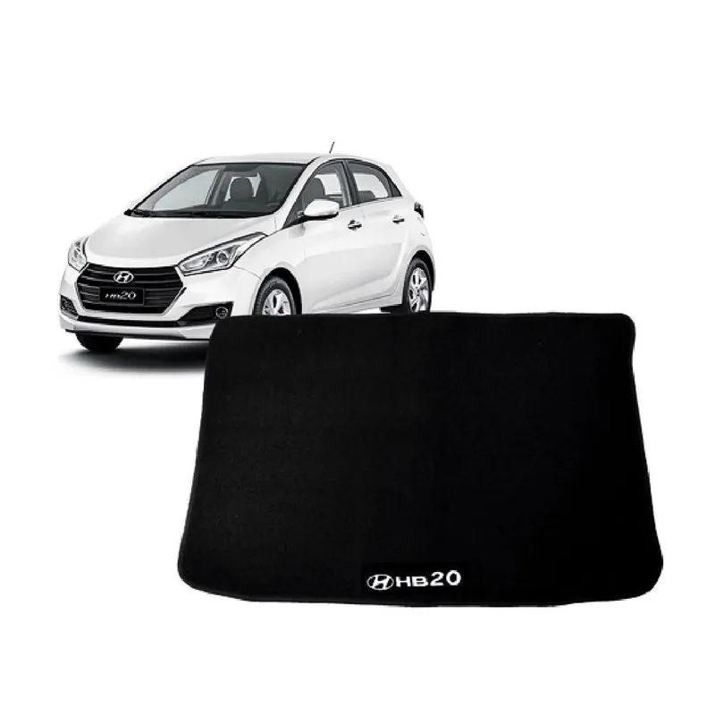Tapete De Porta Malas Hb20 Hatch Carpete Luxo