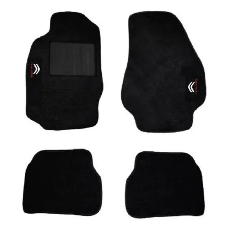 Jogo De Tapete Automotivo C4 Lounge Carpete Base Pinada