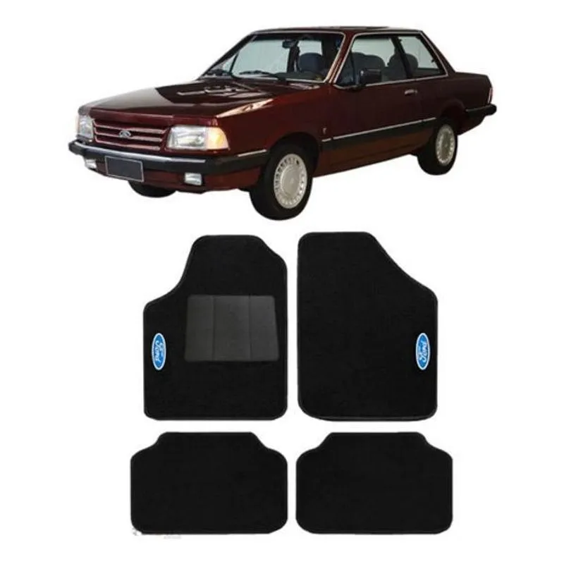 Jogo De Tapete Automotivo Del Rey Carpete Forração