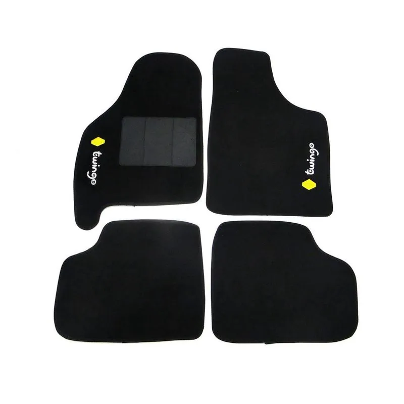Tapete Automotivo Twingo Carpete - Forração Preto