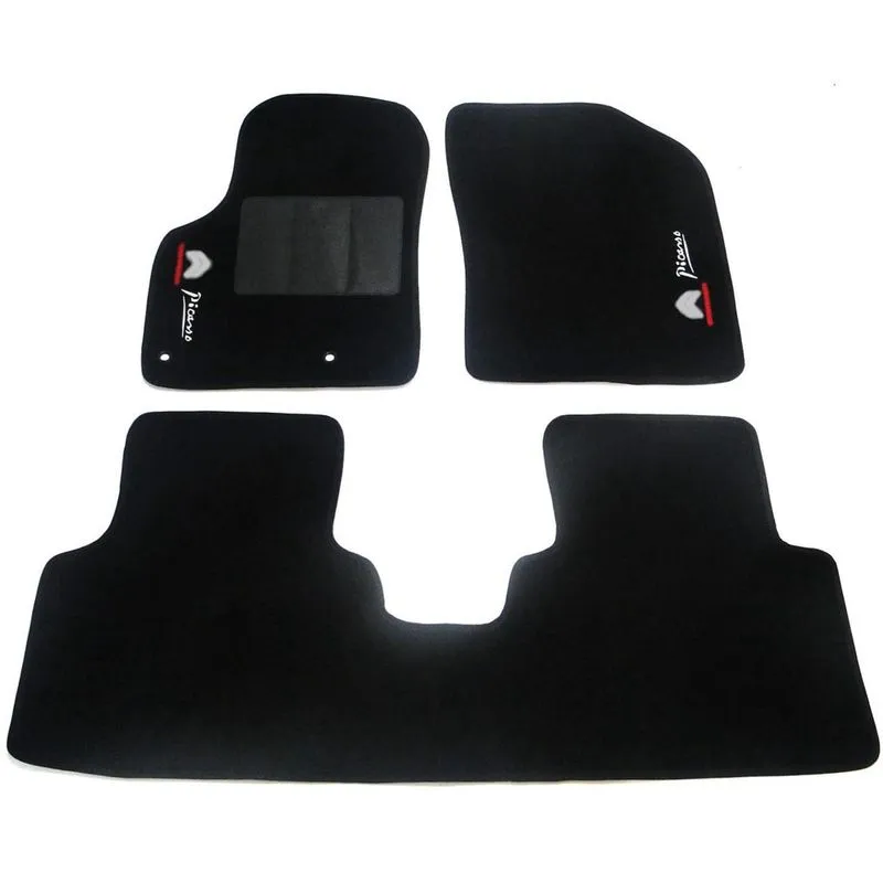 Tapete Automotivo C3 Picasso - Carpete Base Pinada - 3 Peças