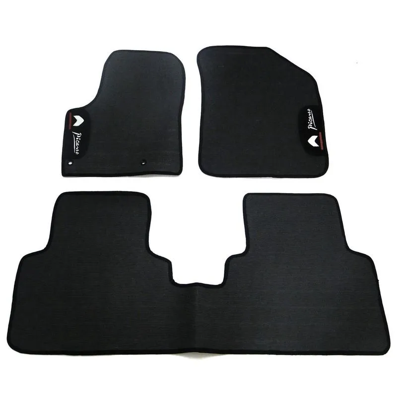 Tapete Automotivo C3 Picasso Borracha pvc - Jogo 3 Peças