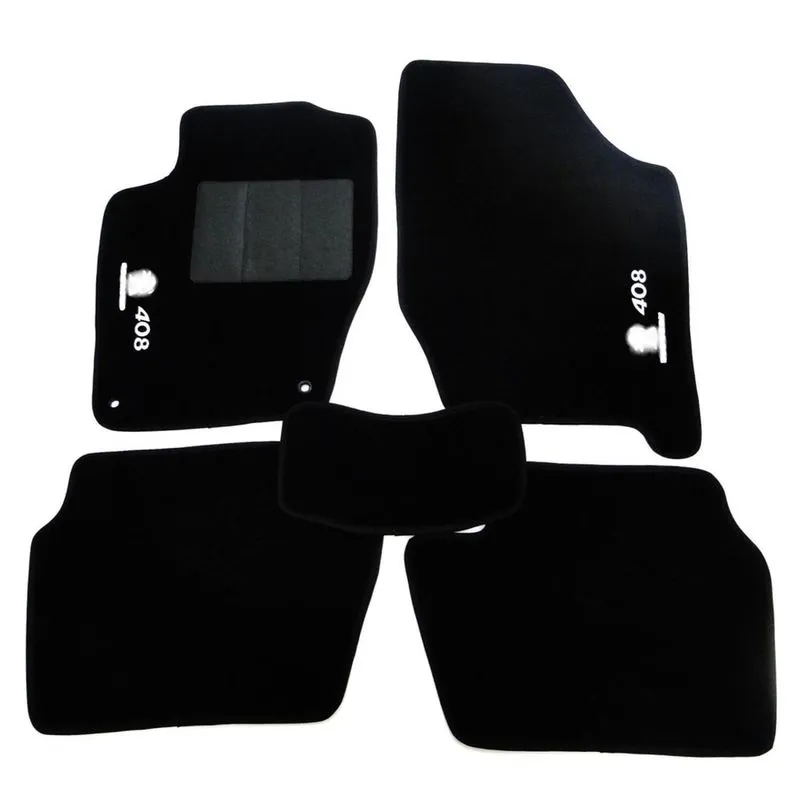 Tapete Automotivo Tapecars P 408 Carpete Preto 5 Peças