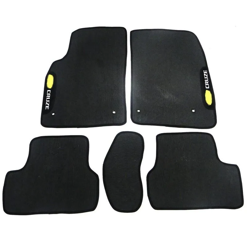 Tapete Automotivo Cruze Sport Borracha pvc Preto - Tapecars
