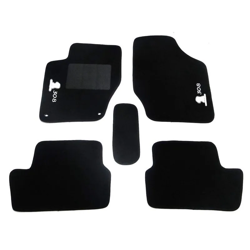 Jogo De Tapete Automotivo P 308 Carpete Base Pinada