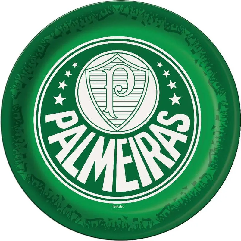 Palmeiras 2023 Prato Redondo c/8 - Festcolor