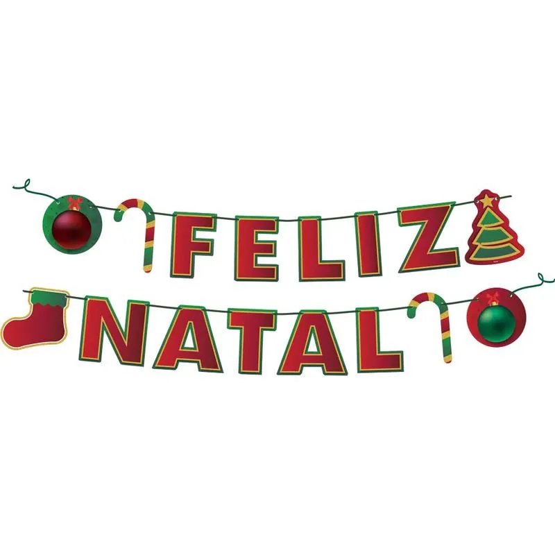 Natal Faixa Decorativa - Festcolor