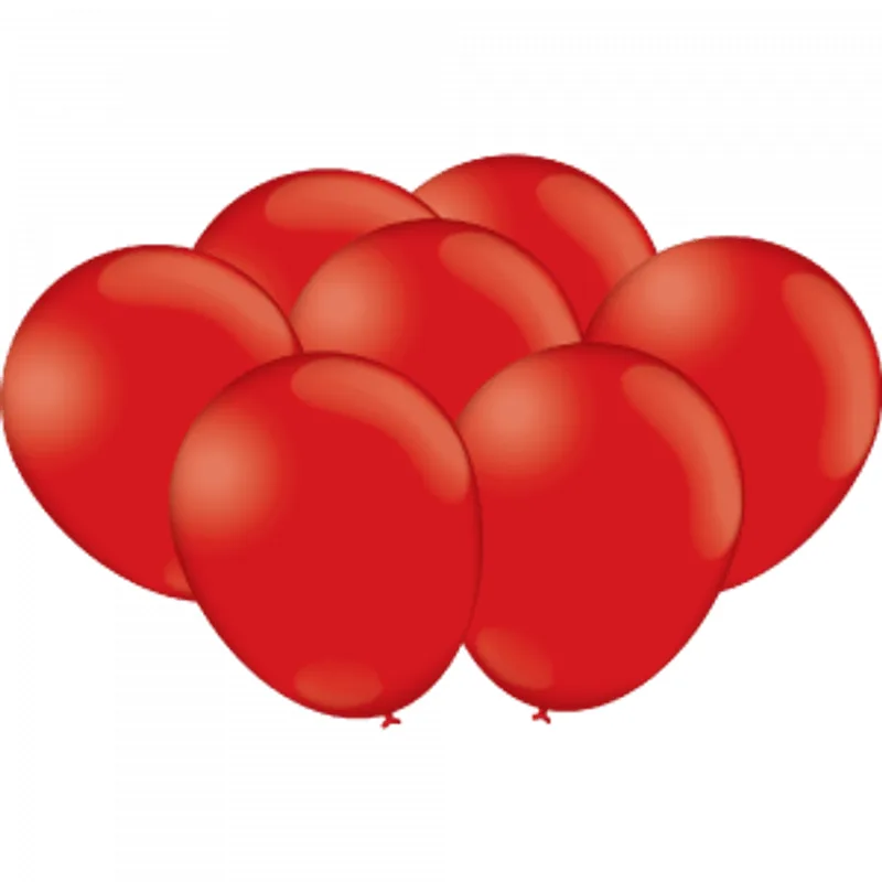 Balão FESTCOLOR Metallic Látex Vermelho N9 Balão FESTCOLOR Metallic Látex N9