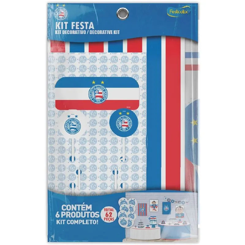 Kit Festa Bahia Oficial C/62 Festcolor