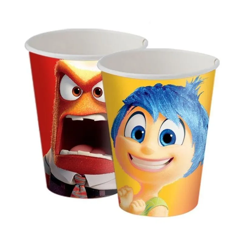 Copo De Papel Divertidamente 2 200ml - 8 Unidades